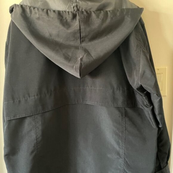 All Weather Woman  Black Light Spring Coat  Size 18  - Sequence - Picture 6 of 12